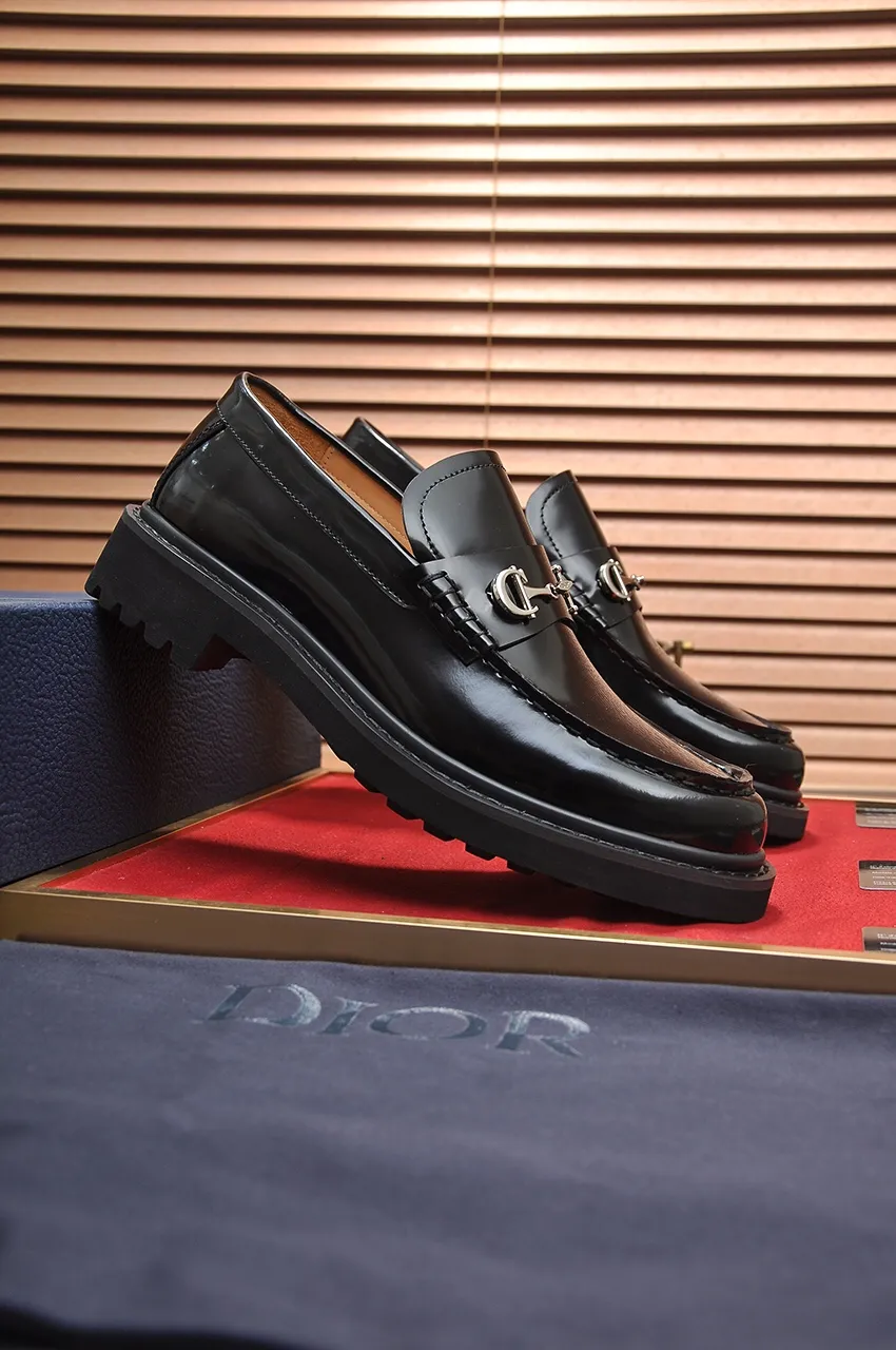 Men's men's shoes 💰740💶[Dior] (water-dyed cowhide lining) Dior original 1:1 high-quality factory, imported original materials, imported raw cowhide, water-dyed cowhide lining, original TPU outsole, code number: 39-44 (38.45 custom-made)